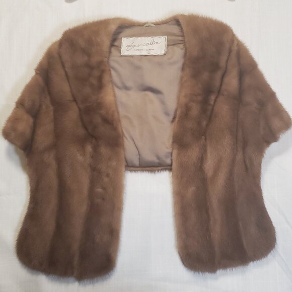 Vintage Eaton's Mink Fur Stole - Elegant Accessory for Weddings, Balls - Picture 1 of 16